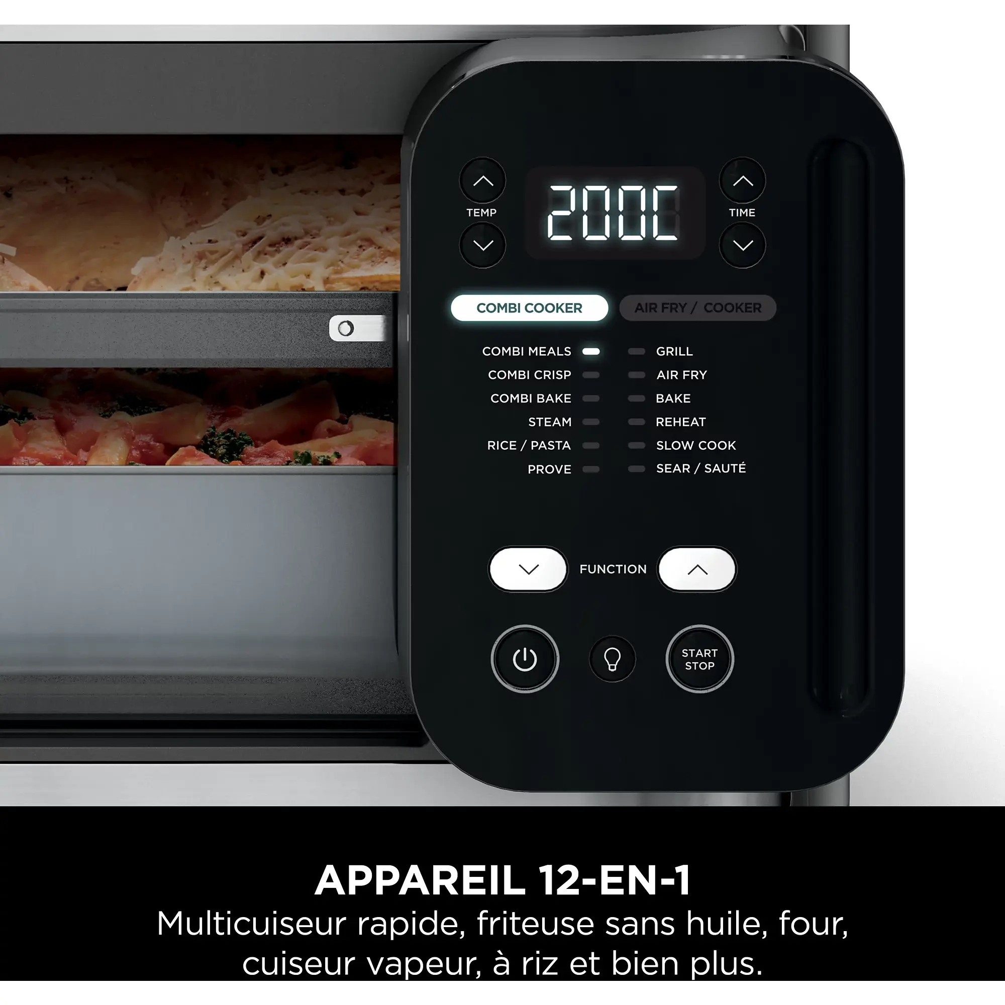 Multicooker NINJA Kombinovaný sporák Multicooker, trouba a fritéza bez oleje 12 v 1 SFP700EU