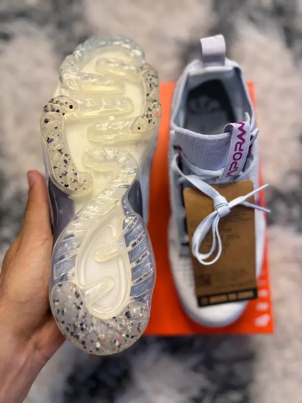 Nike Air VaporMax 2021 FK GS “White / Dark Raisin” | Size 36 EU